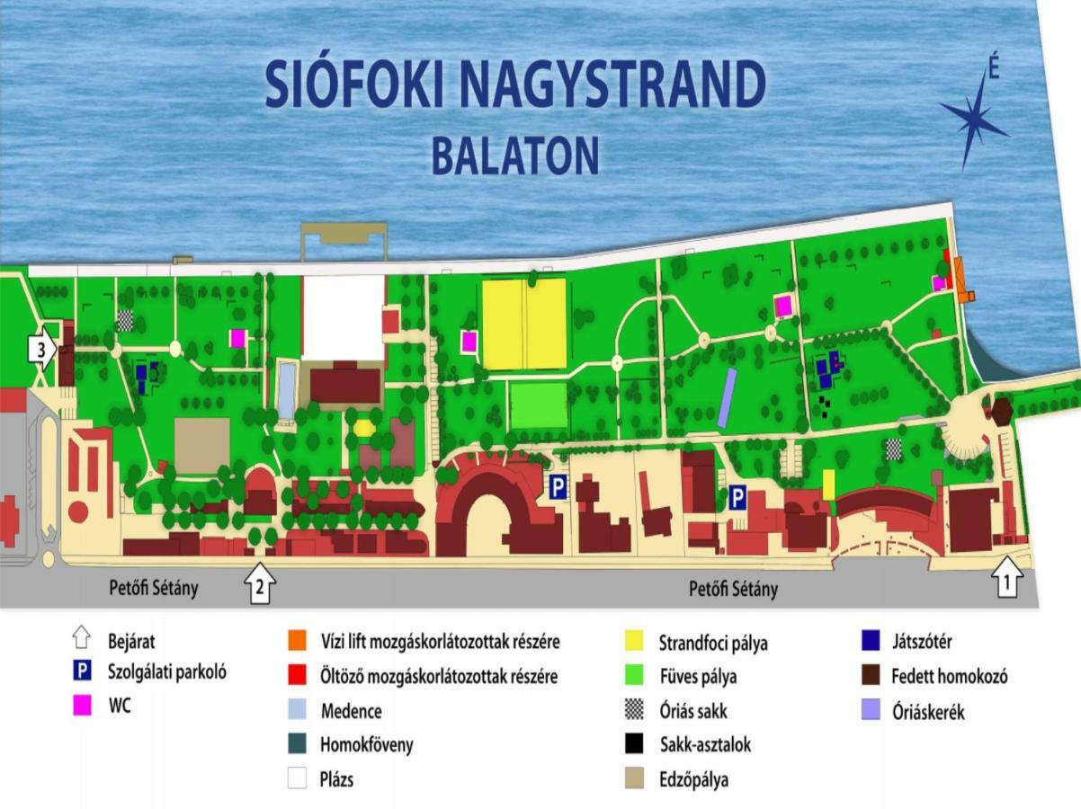 Riviera Wellness Apartman Siofok Exterior photo